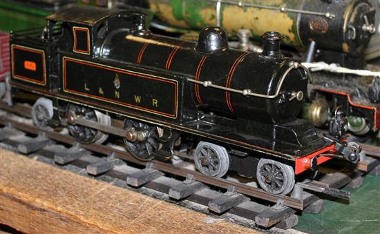 A Marklin O gauge 4-6-2 Flying Scotsman 4020 Spirit steam locomotive and tender,